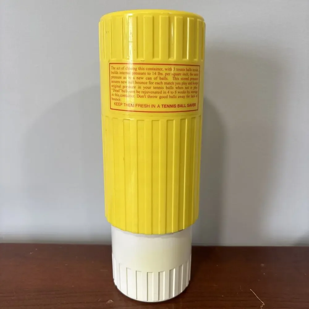 Vintage Tennis Ball Saver Pressurized Tennis Ball Storage - Picture 2 of 6
